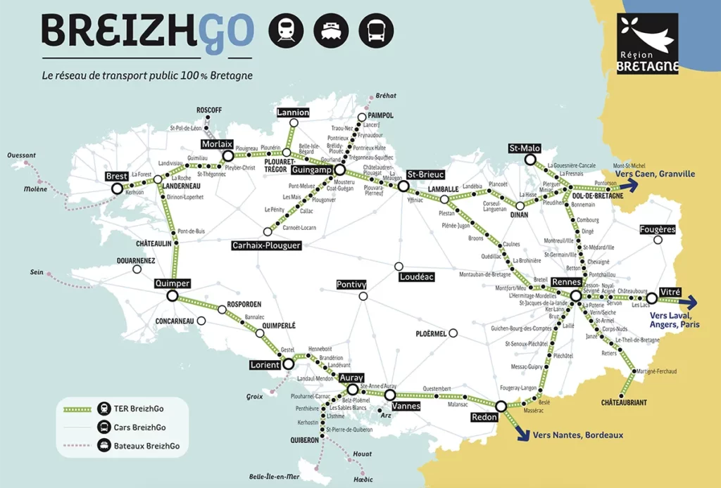 Voyager en train en Bretagne : guide pratique 4 Voyager en train en Bretagne : guide pratique 1