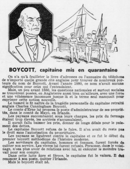 L'origine insolite du mot "boycott" : l'histoire d’un nom devenu symbole de résistance 4 L'origine insolite du mot "boycott" : l'histoire d’un nom devenu symbole de résistance 4