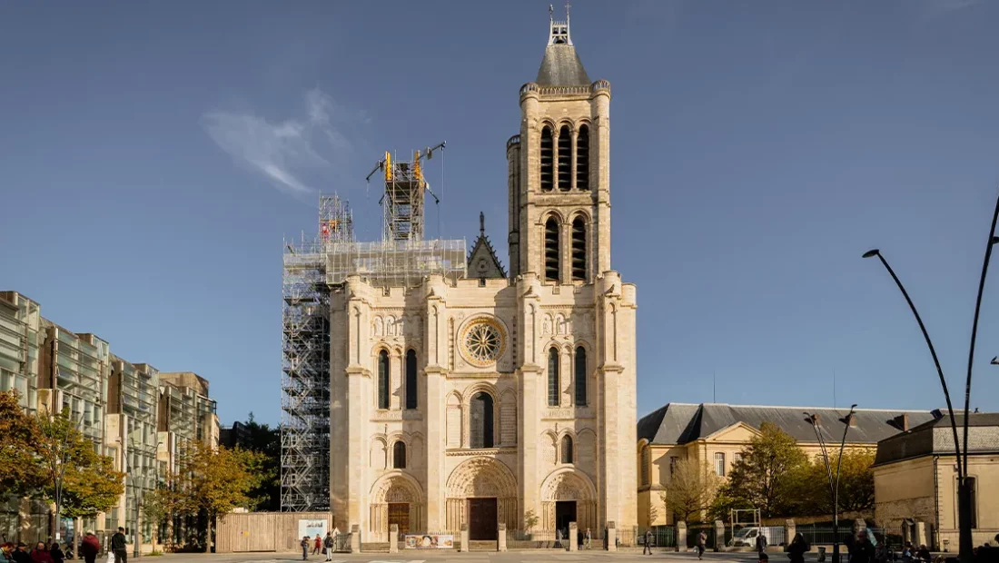 A deux pas de Paris explorez le chantier de reconstruction de la la flèche de la basilique Saint-Denis 5