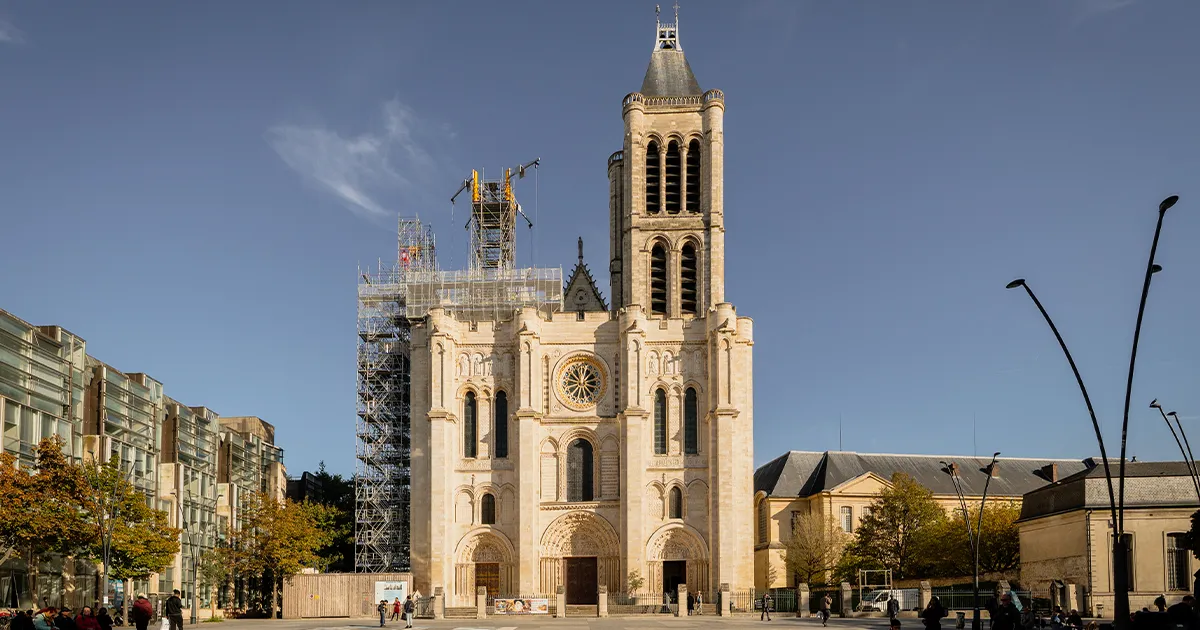 A deux pas de Paris explorez le chantier de reconstruction de la la flèche de la basilique Saint-Denis 2
