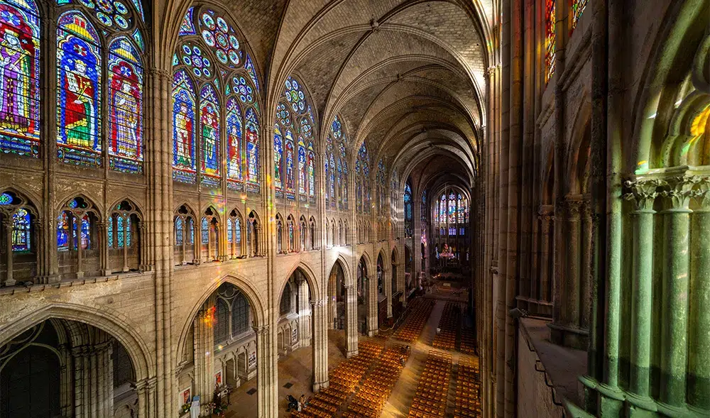 A deux pas de Paris explorez le chantier de reconstruction de la la flèche de la basilique Saint-Denis 17