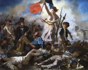 La Liberté Guidant le Peuple, Delacroix