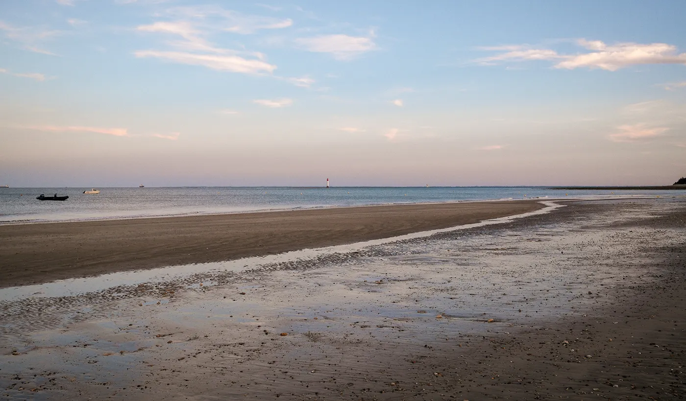 Coucher de soleil à l'île de Ré