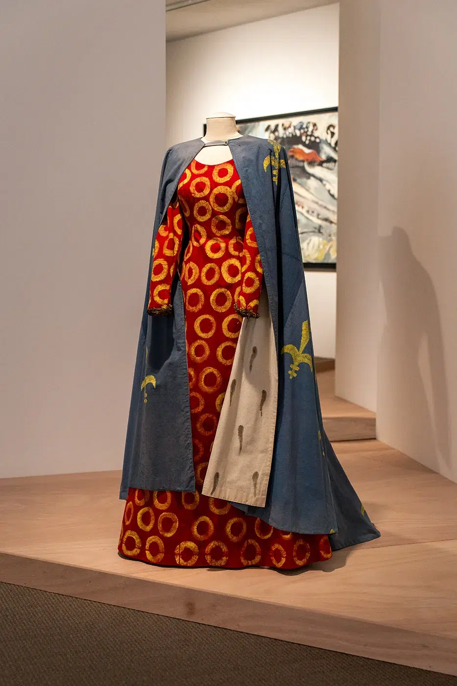 Quand les peintres ont réinventé le théâtre : l'incroyable aventure de Jean Vilar 3 D'après Léon Gischia, costume pour La Reine (Léone Nogarède), 1947