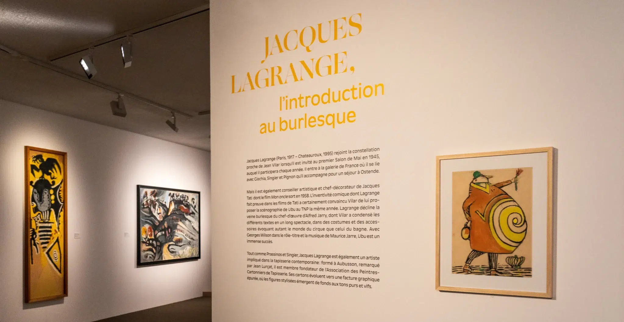 Quand les peintres ont réinventé le théâtre : l'incroyable aventure de Jean Vilar 7 Vue de l'exposition