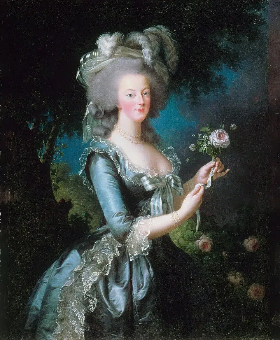 Marie-Antoinette, portrait à la Rose