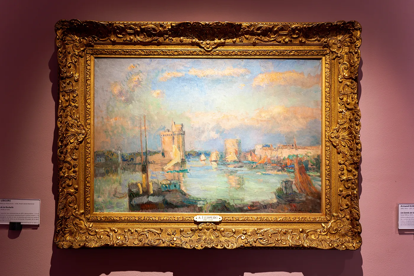 À deux pas de Paris, une escapade à Meudon entre culture et nature 7 Albert Lebourg, Le port de La Rochelle, vers 1900